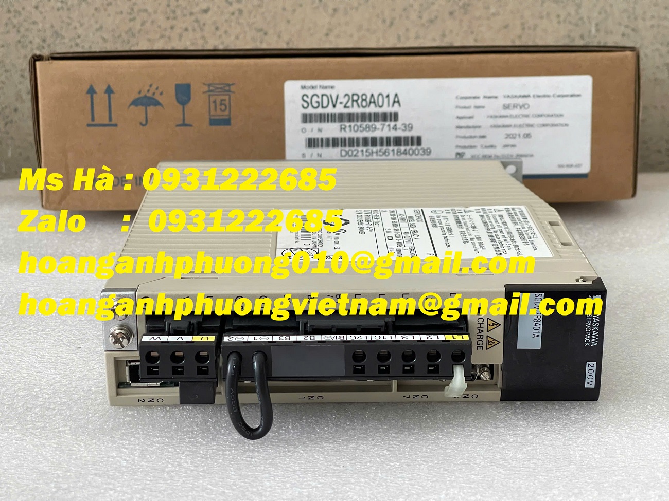 Lựa chọn hàng đầu dòng servo Yaskawa SGDV-2R8A01A